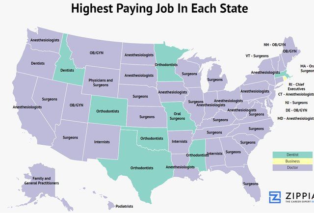 These Maps Show The Highest and Lowest Paying Jobs in All 50 States https://t.co/leLQUBgzjD https://t.co/Mc4vV1A8Lb