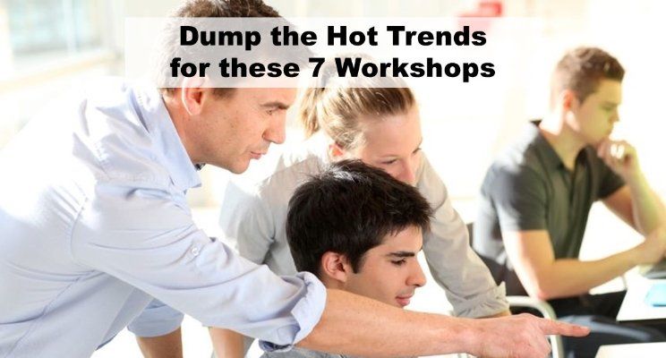 Dump the Hot Trends for These 7 Workshops https://t.co/xQMMYtHKRM @VerstaResearch @AAPOR  @InsightsMRX https://t.co/9HTbBGPe1M