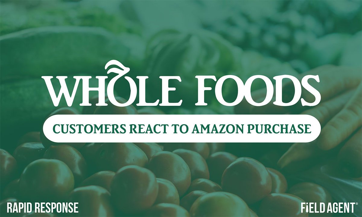 Rapid Response: Whole Foods Customers Surveyed about Amazon Purchase https://t.co/17bctUu5G1 https://t.co/Yj4jE1YWaM